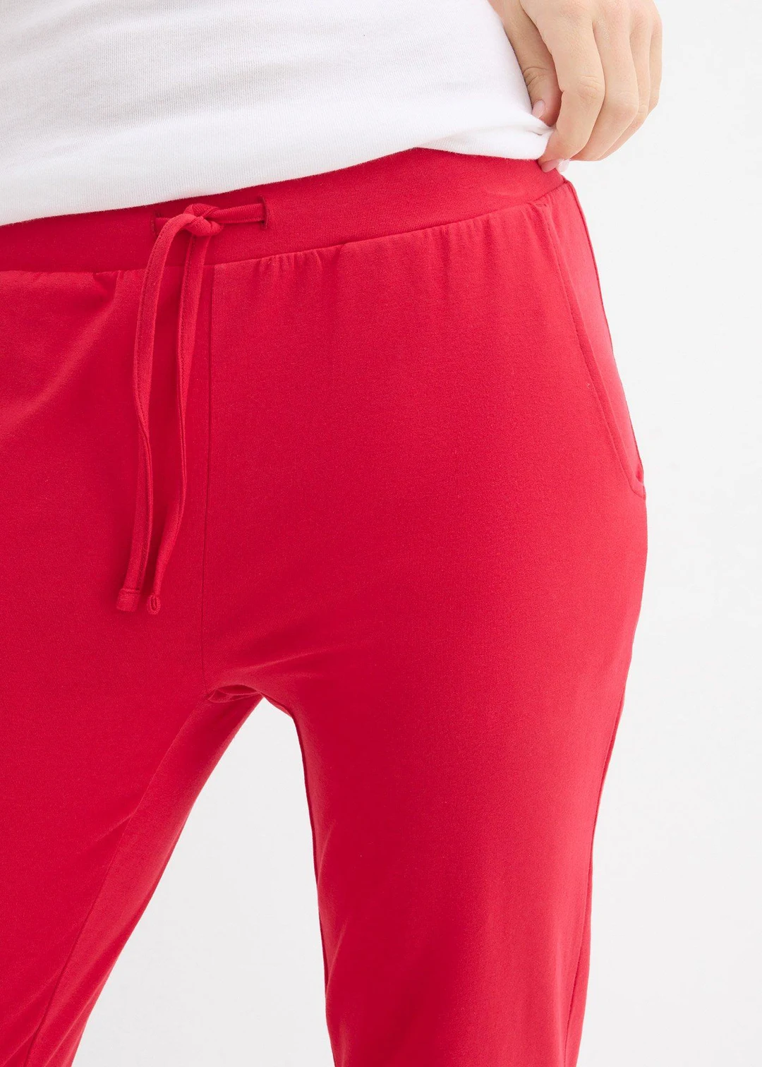 Pantalon en coton extensible - 3