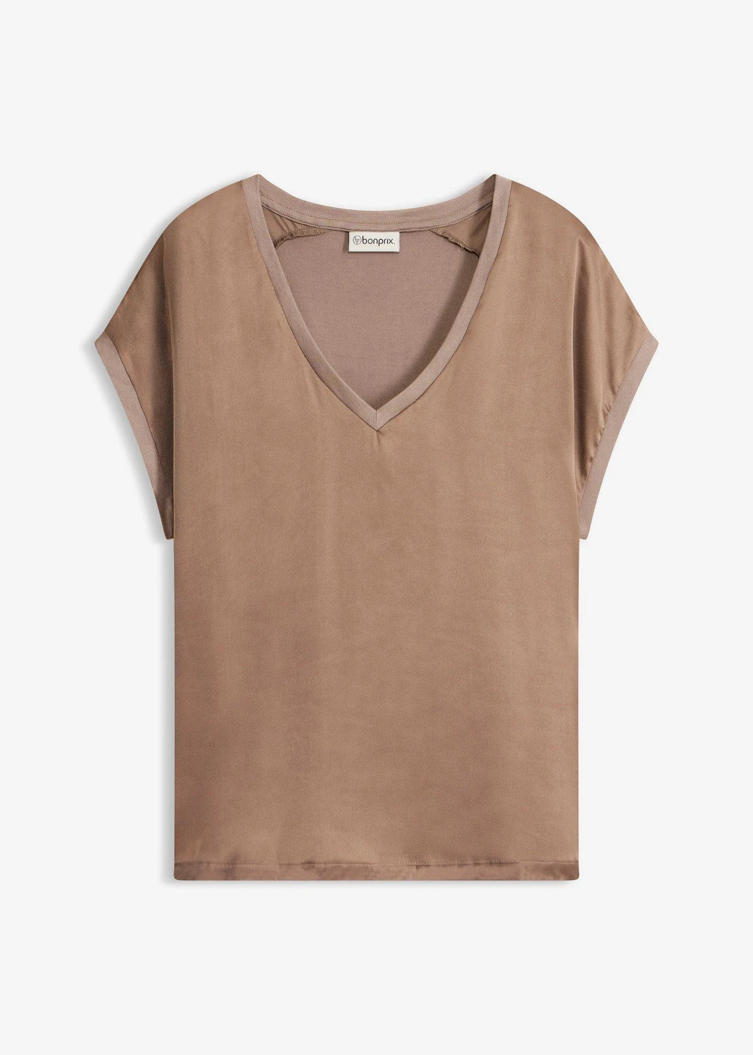 T-shirt en viscose mélangée