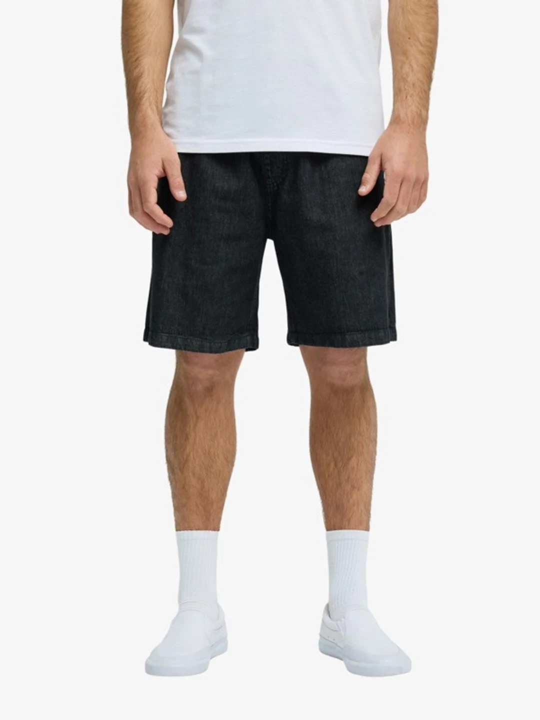 Taxer - Short en denim pour Homme Bleu