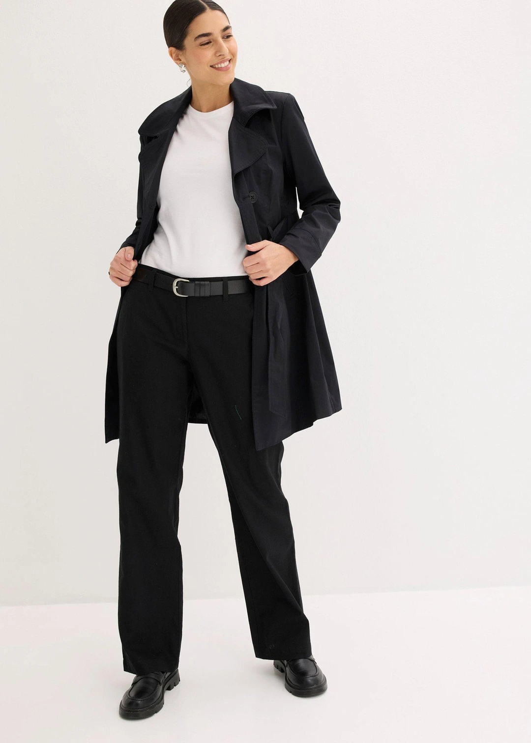 Pantalon tissé en lin et coton - 2
