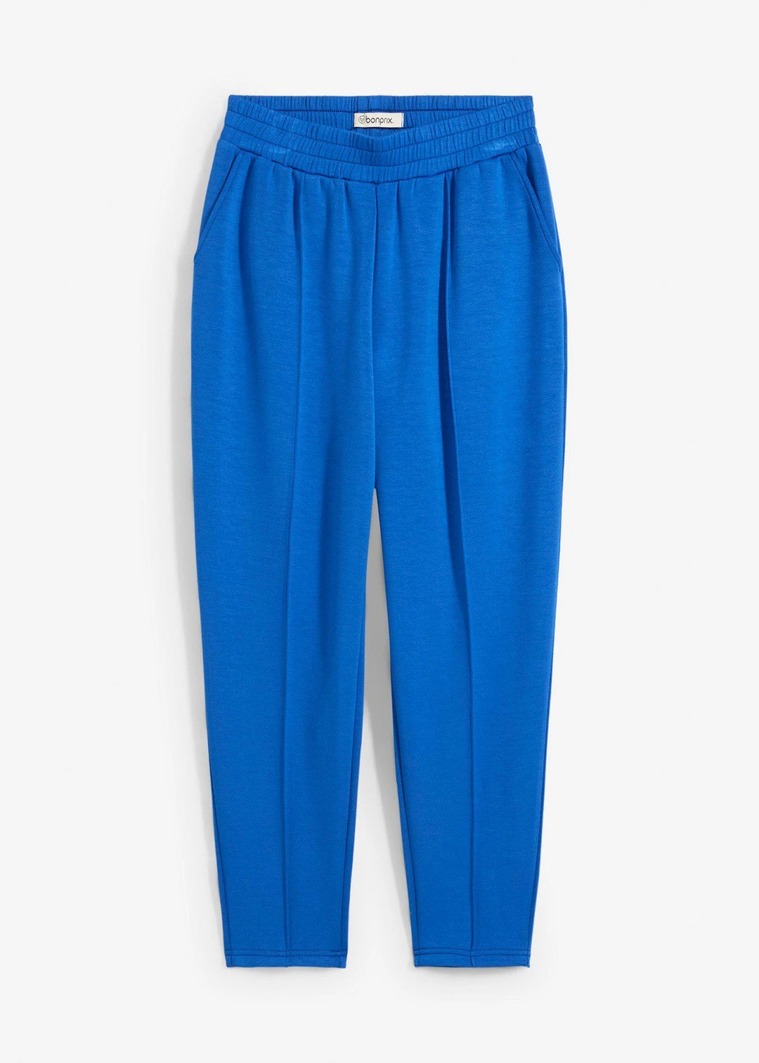 Pantalon de jogging en matière néoprène, taille élastiquée