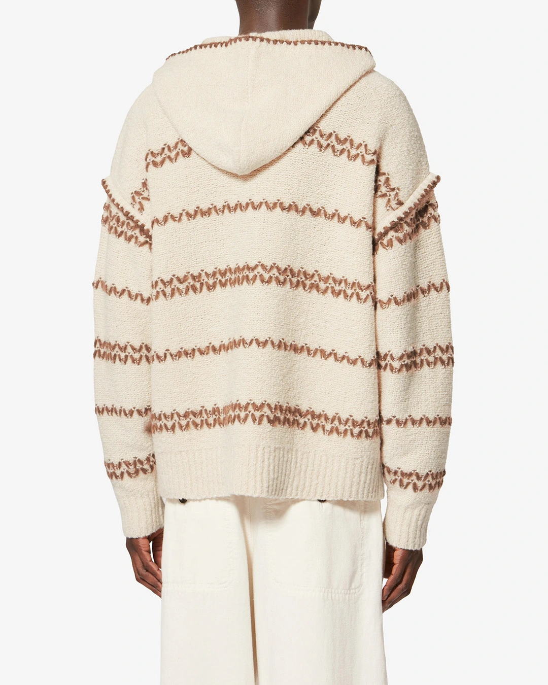 Cardigan Rolian - Homme - Écru-bronze - Taille XL - 3