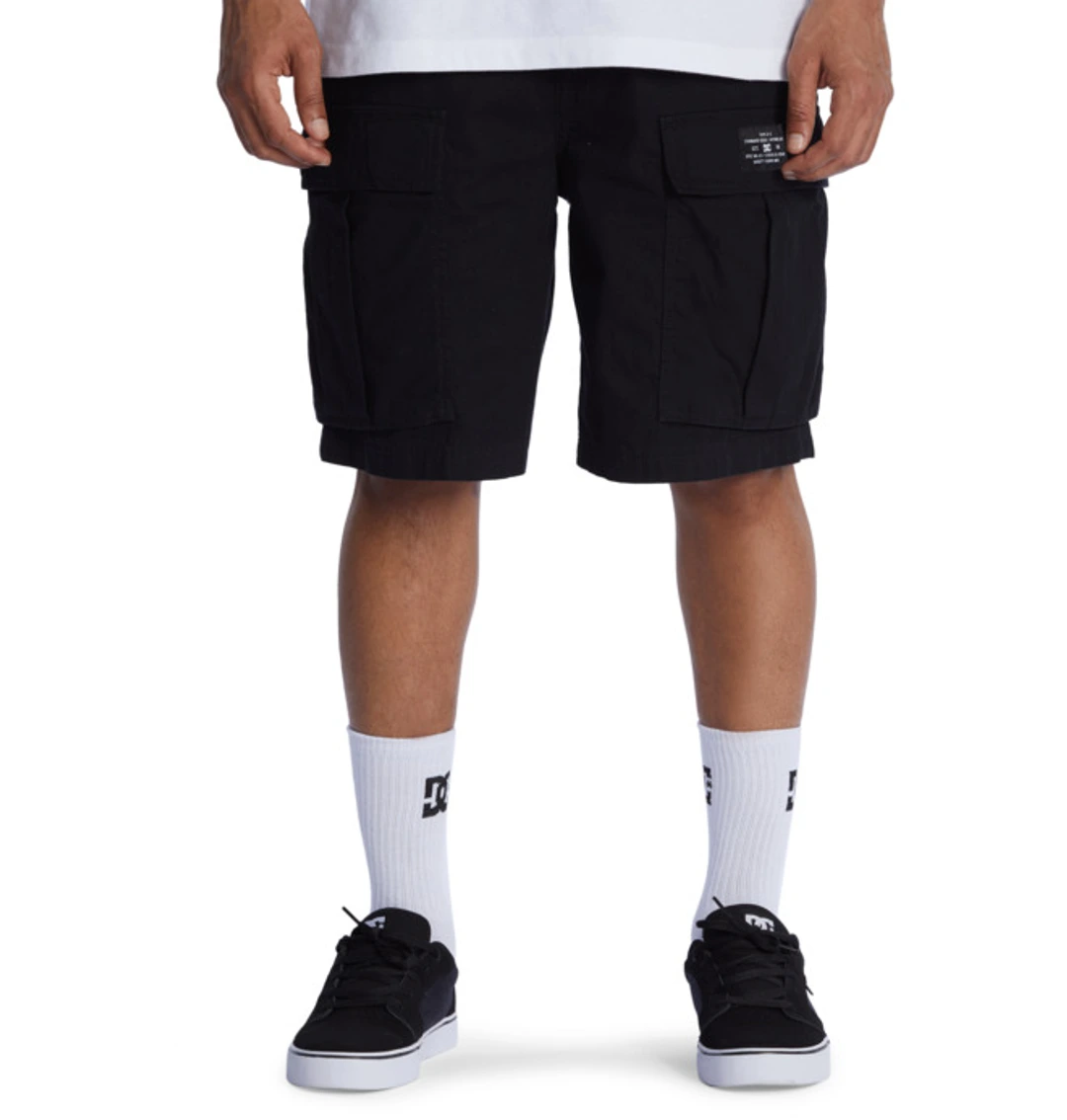 Tundra 22" - Short de marche cargo Noir Homme