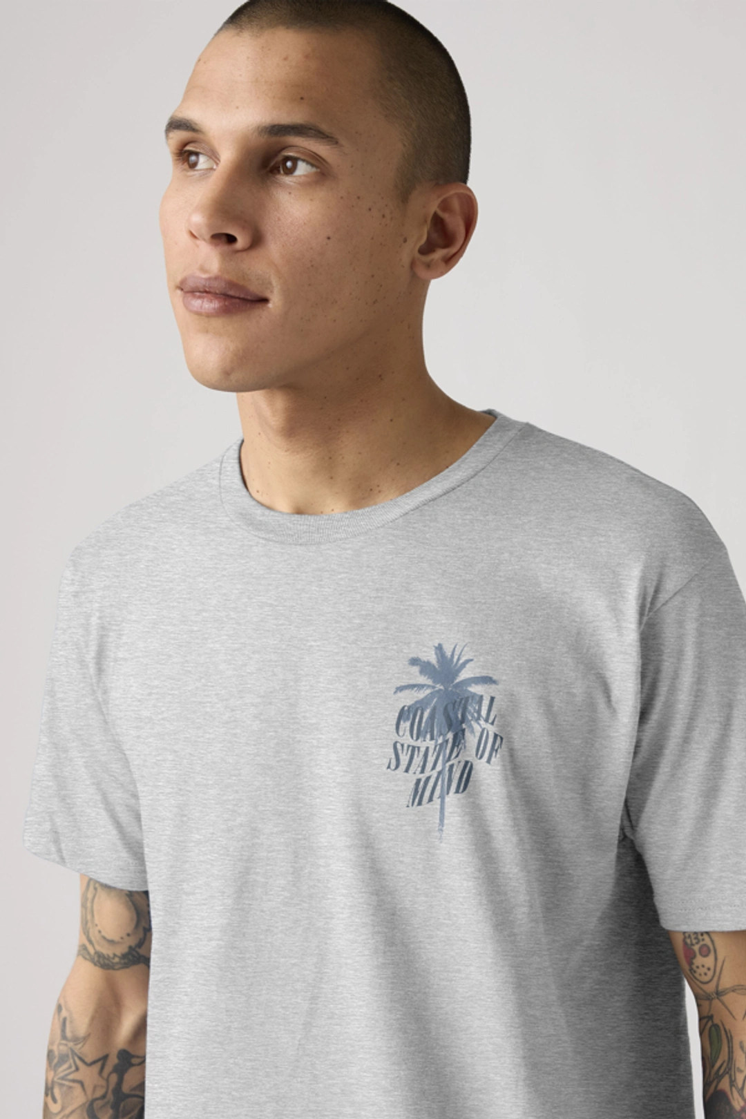 Levi's T Shirt Graphique Relaxed - Homme - Noir / Jet Black - 2XL - 2