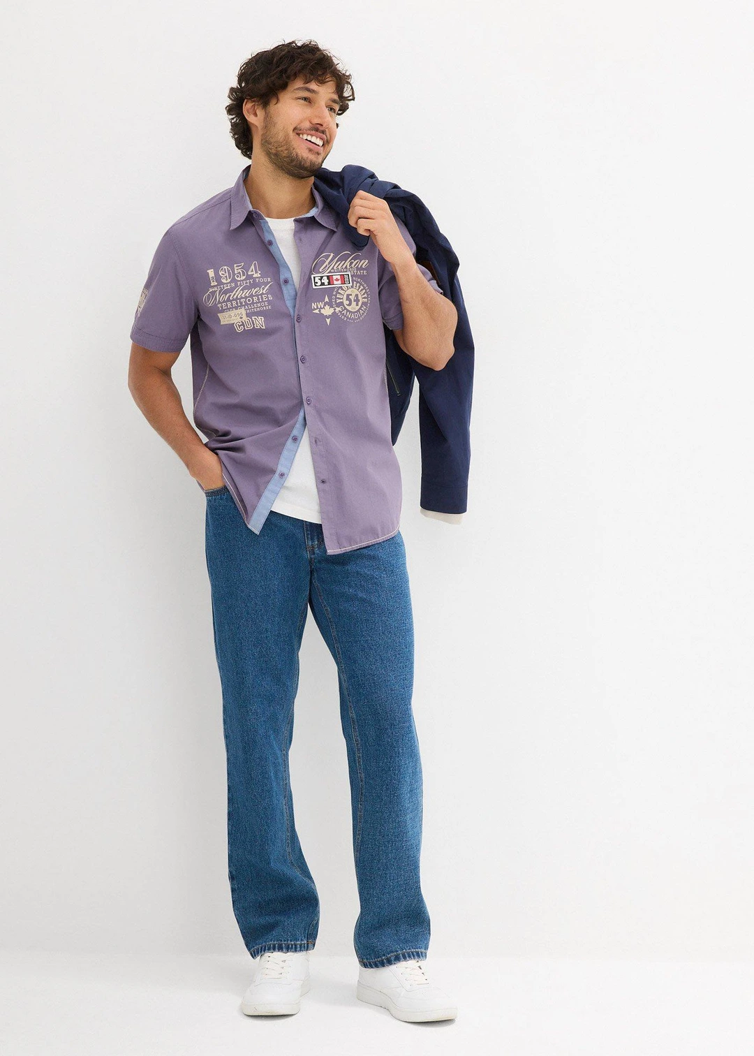 Chemise manches courtes, coupe slim - 2