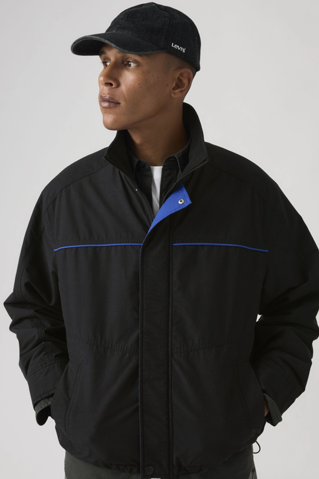 Levi's Veste De Pilote Austin - Homme - Noir / Jet Black - XL