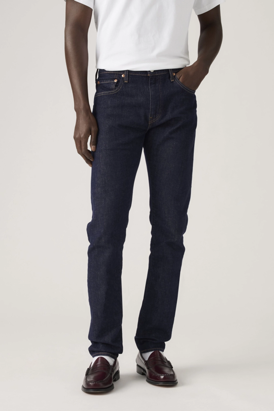 Levi's Jean 512 Slim Taper - Homme - Noir / Sta-Dark Black - 38X32 - 2