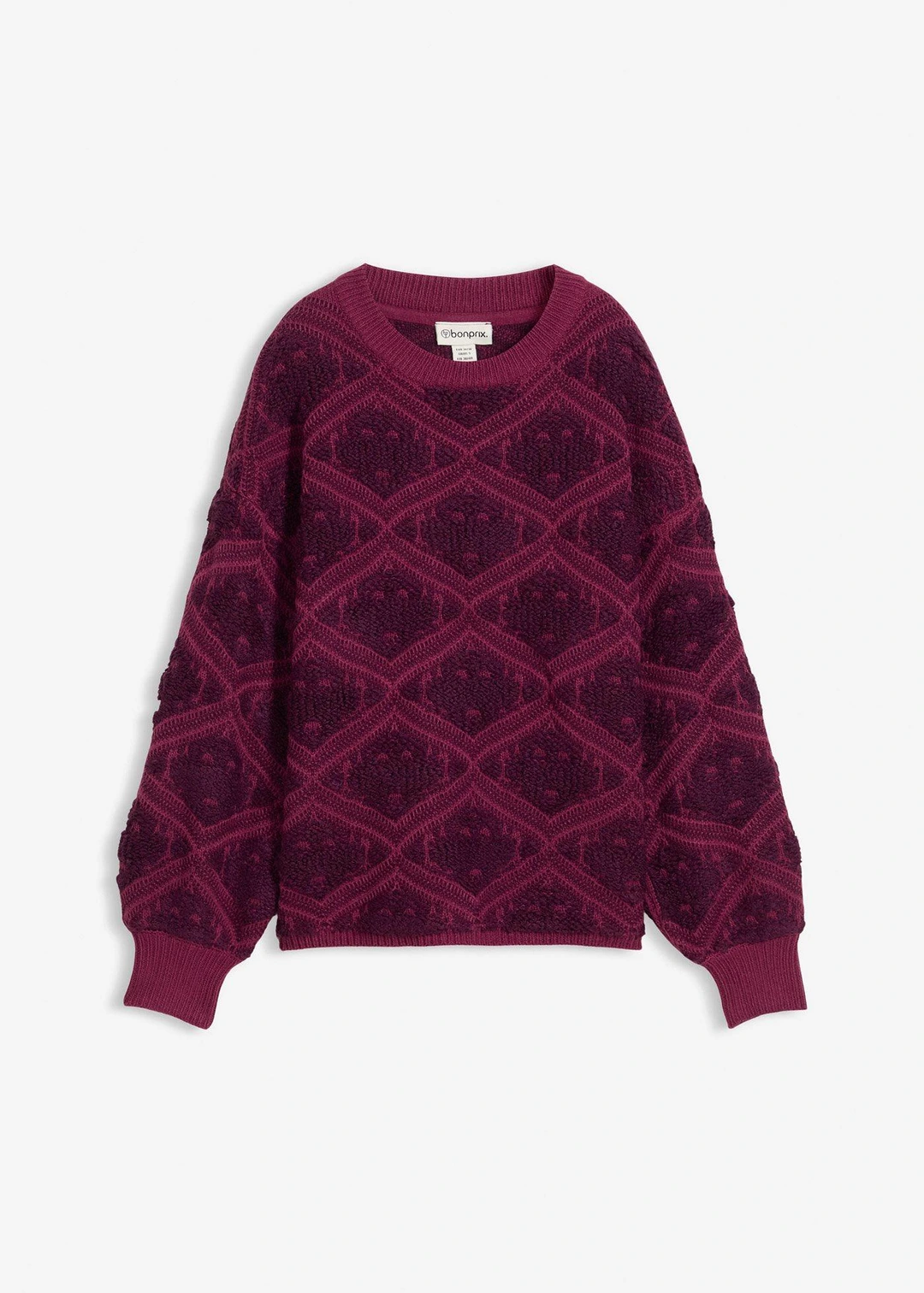Pull en maille boxy