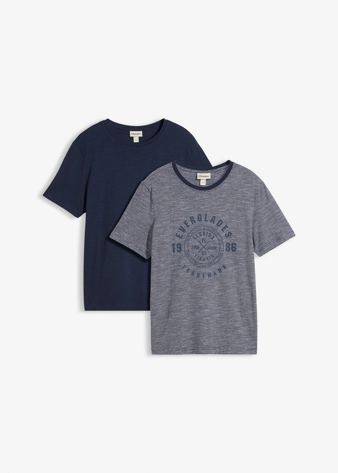 Lot de 2 T-shirts 100% coton