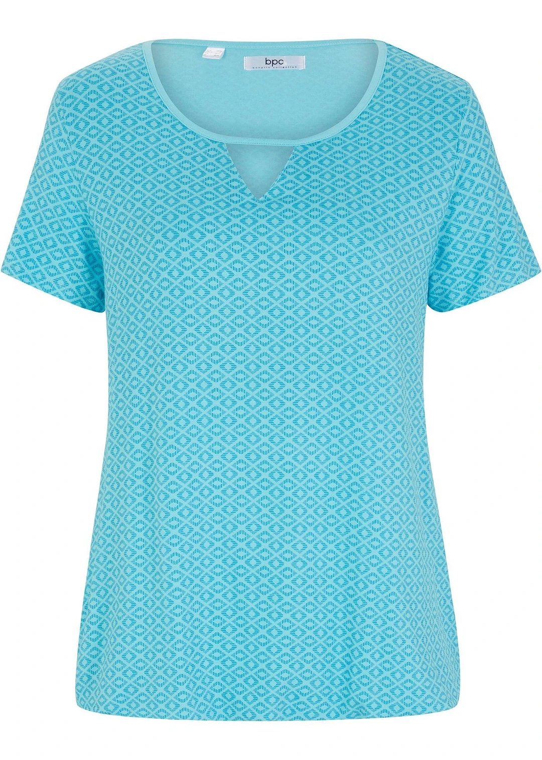 T-shirt à base élastiquée, manches courtes