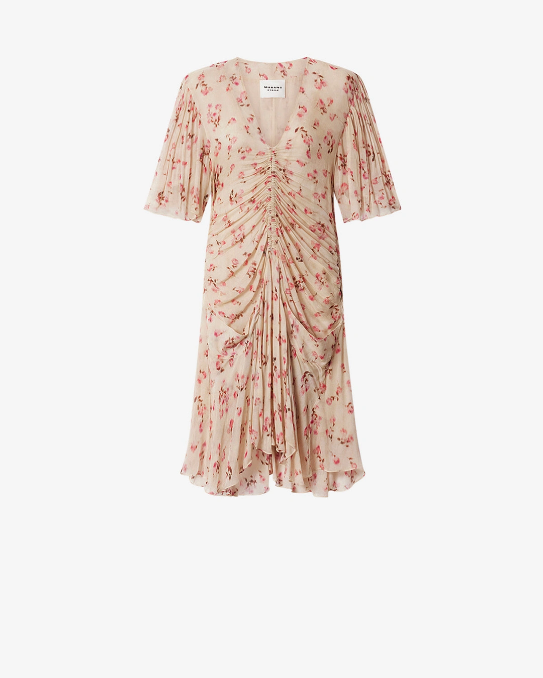 Robe Vivienne - Femme - Beige - Taille 42 - Marant Étoile