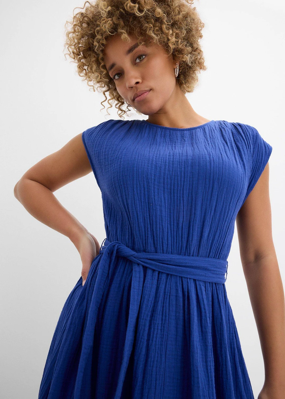 Robe midi 100% coton - 3