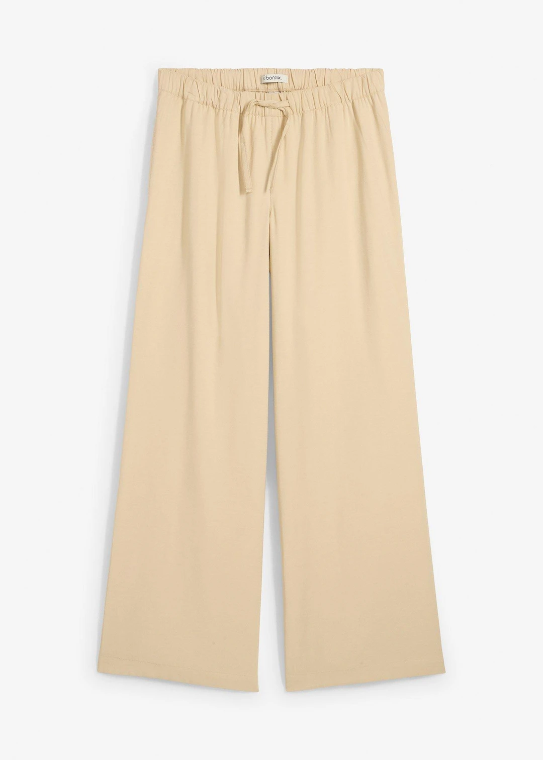 Pantalon large en viscose fluide