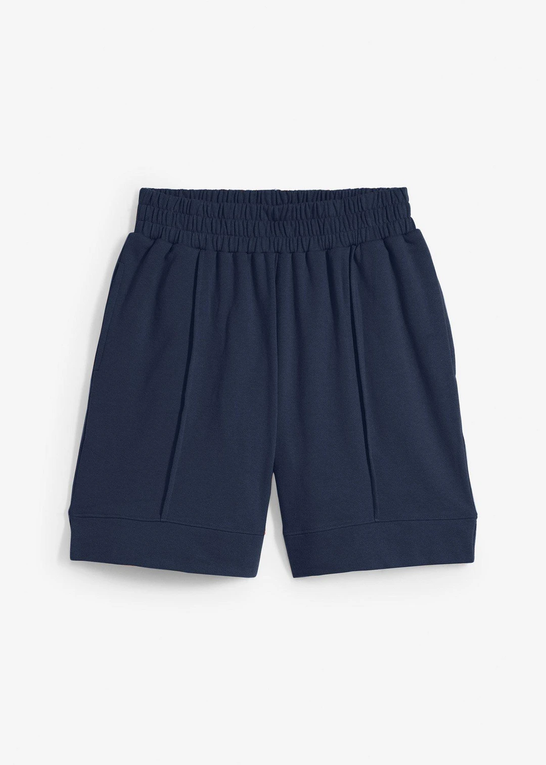 Short sweat en coton mélangé