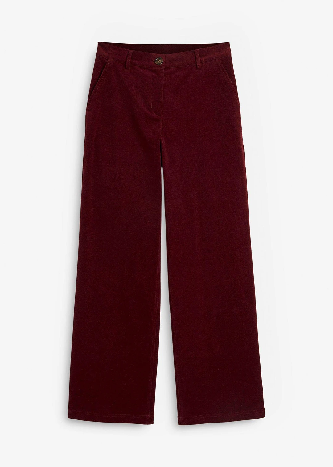 Pantalon en velours côtelé extensible