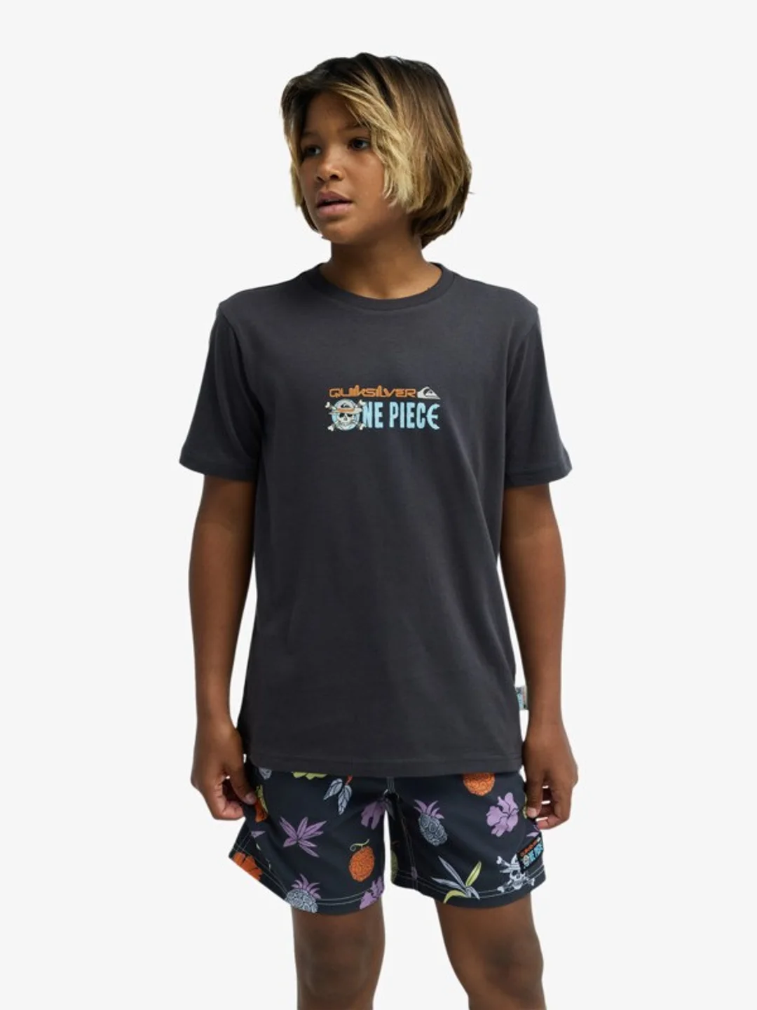 One Piece Pirates Island - T-Shirt à manches courtes pour Garçon 8-16 ans Multi
