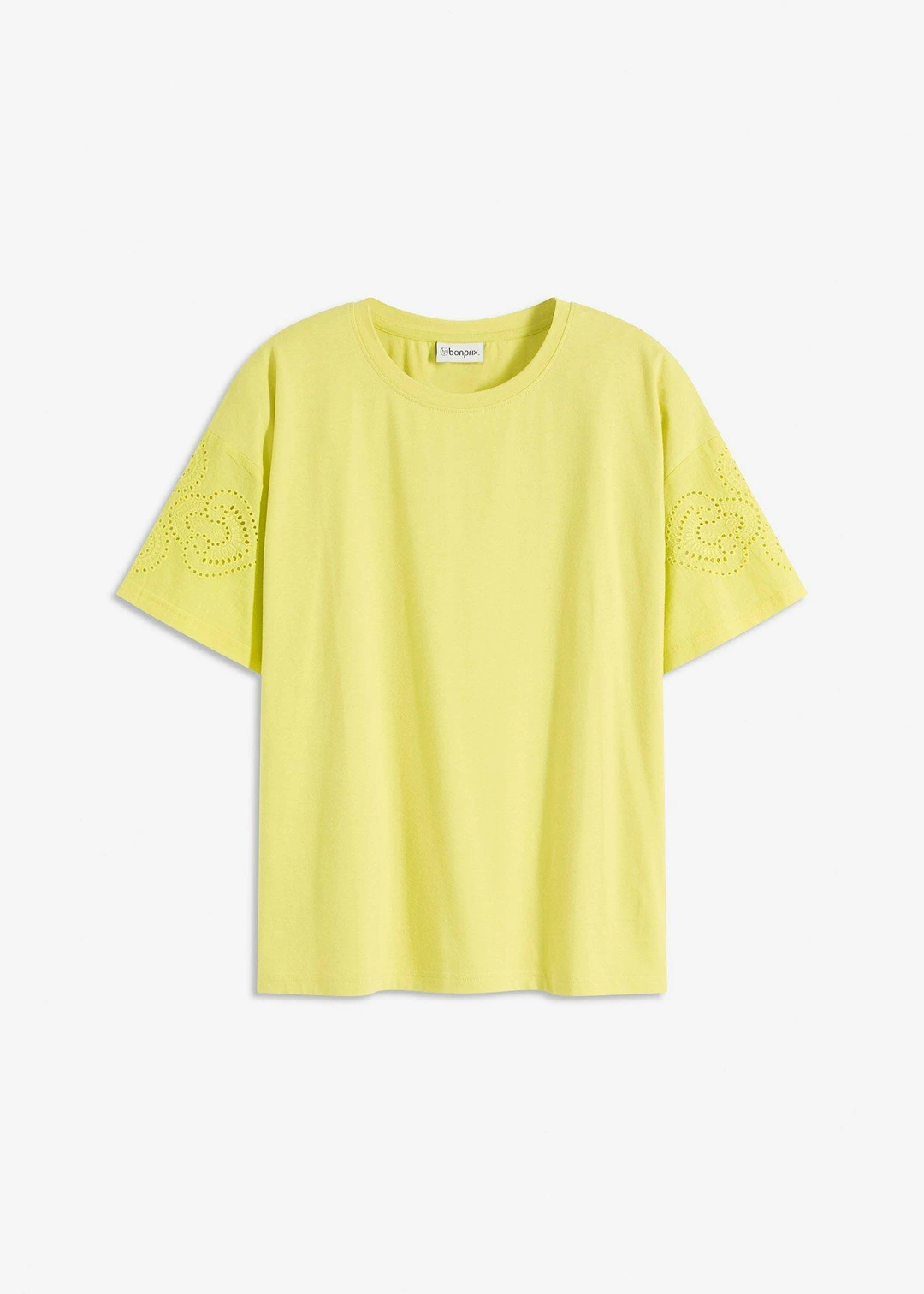 T-shirt avec broderies anglaises