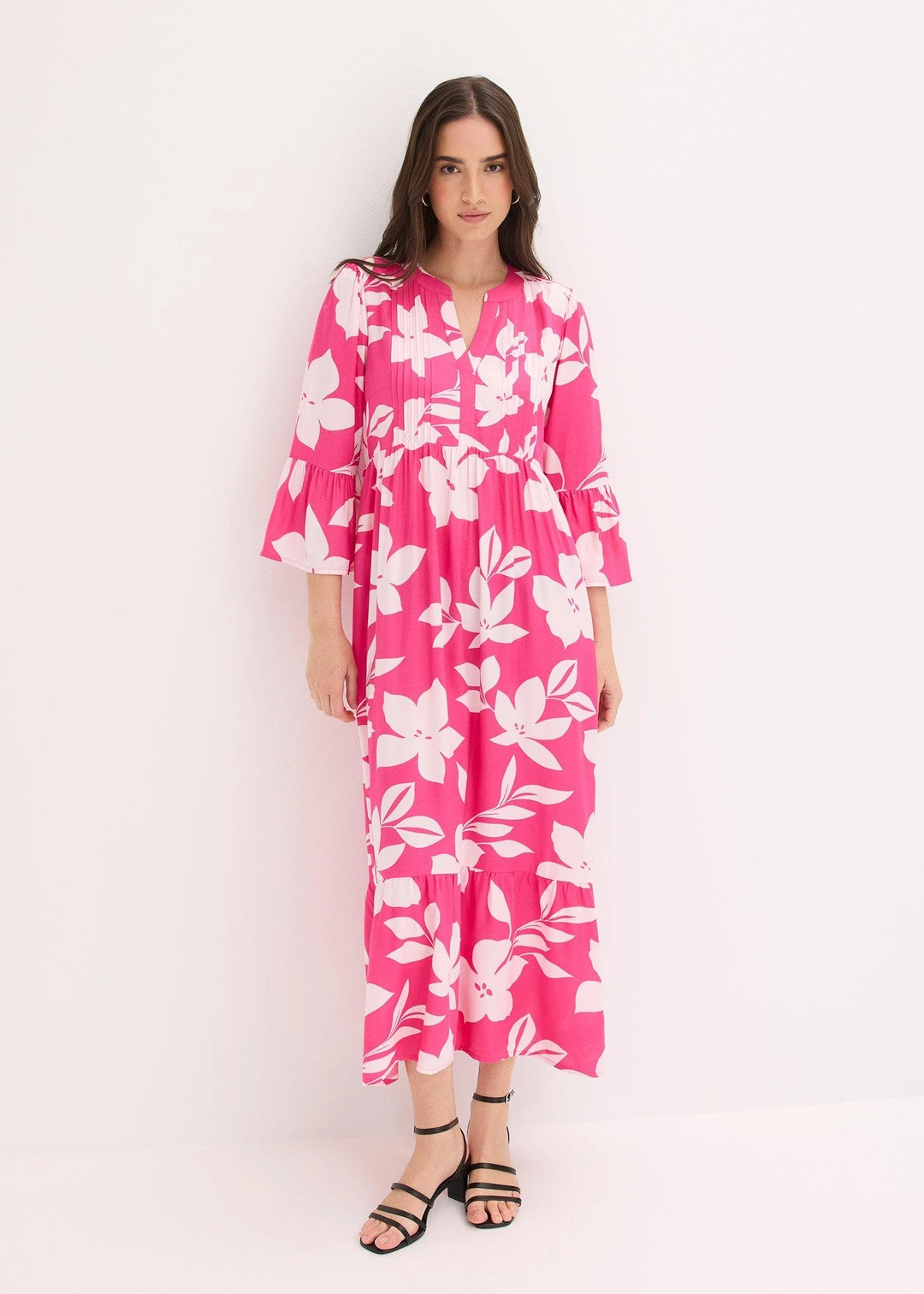 Robe longue en viscose fluide - 2