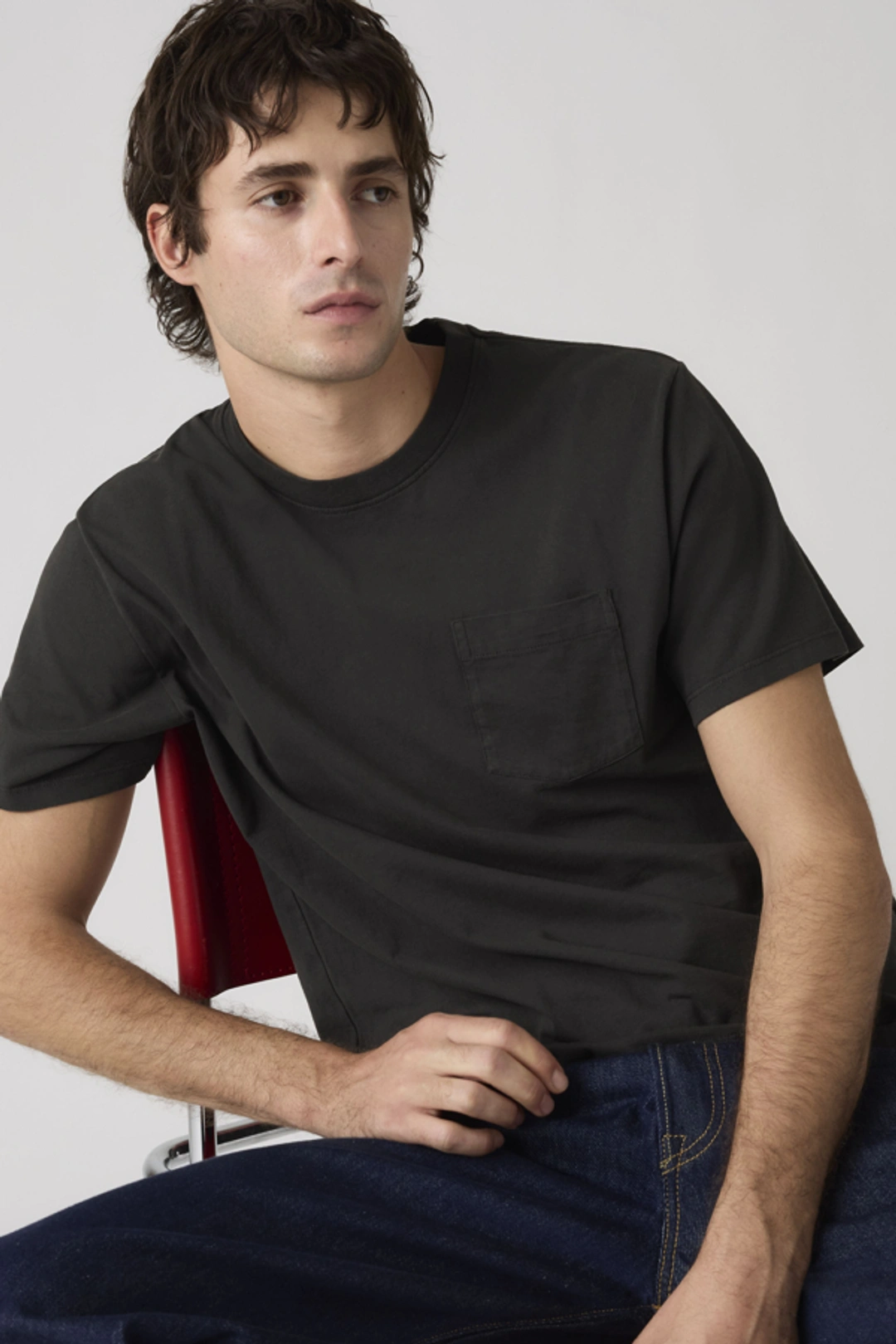 Levi's T Shirt À Poche Essential - Homme - Blanc / Bright White - 2XL - 2