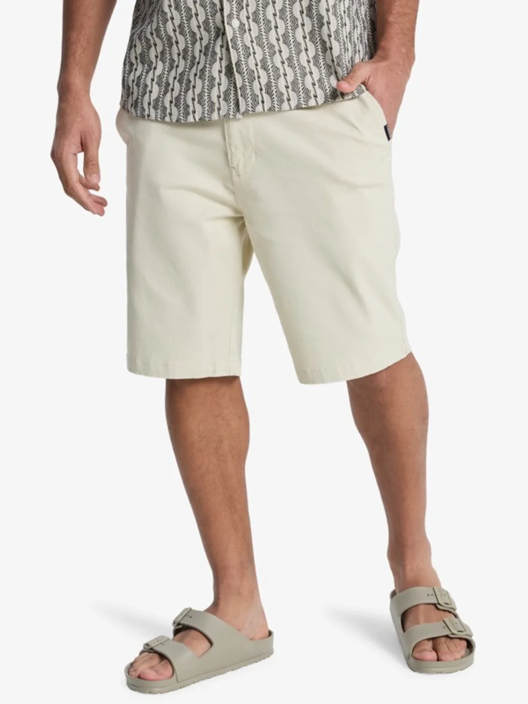 Union Straight 20" - Short en denim pour Homme Noir