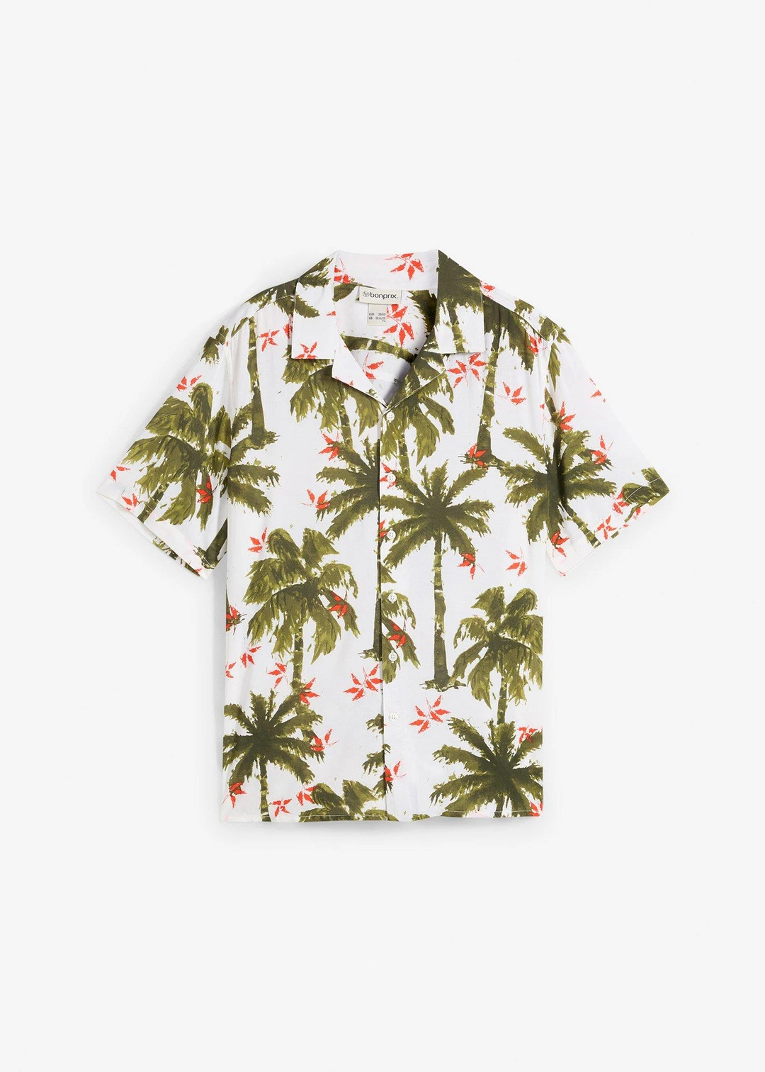 Chemise manches courtes en viscose, loose