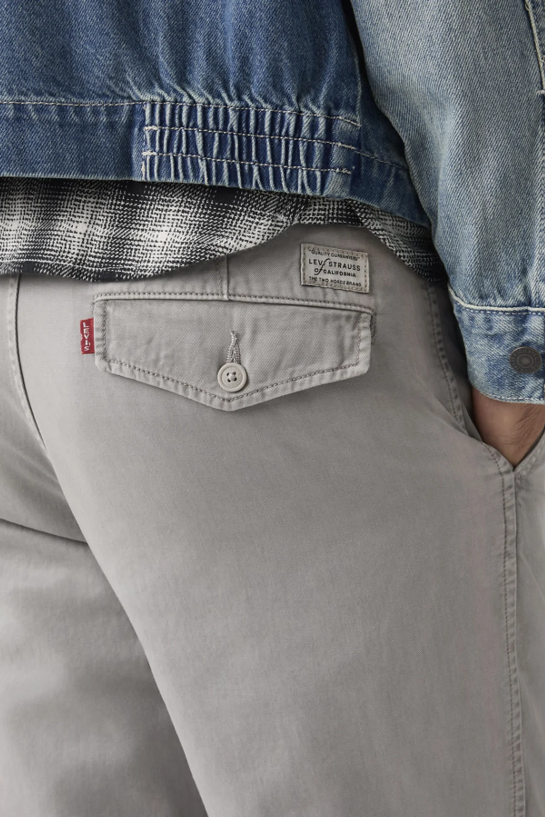Levi's Pantalon XX Chino Authentic Relaxed - Homme - Bleu / Navy Blazer Soft Garment Dye - 29X32 - 2