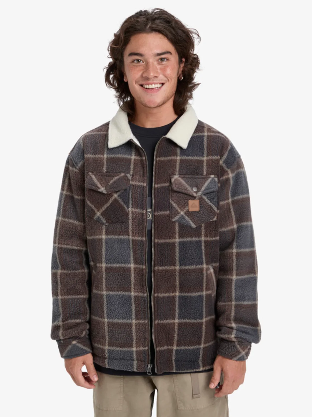 Sherpa - Veste polaire pour Homme Marron