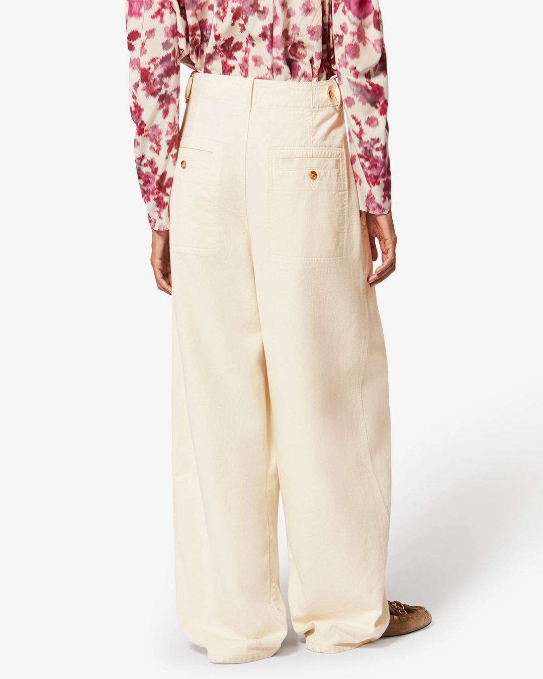 Pantalon Ireme - Femme - Écru - Taille 44 - 3