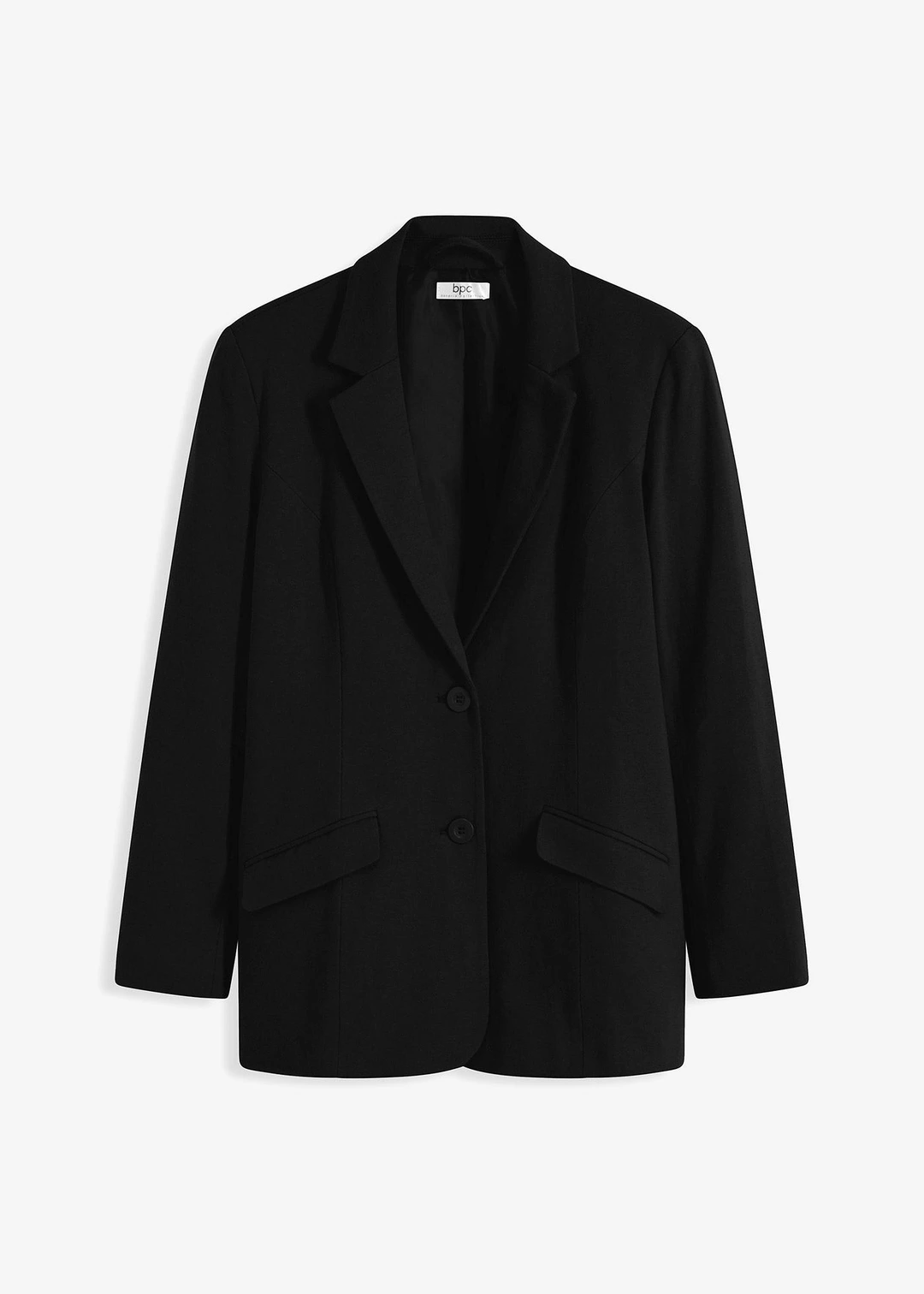 Blazer long en jersey coton