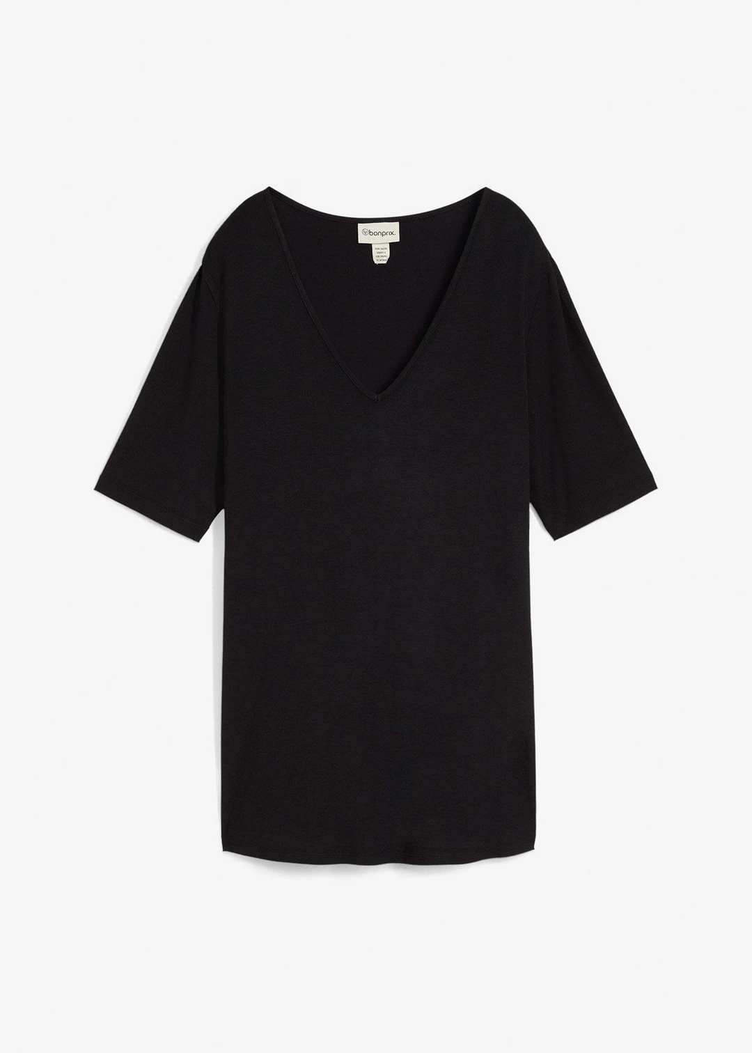 T-shirt long en viscose douce