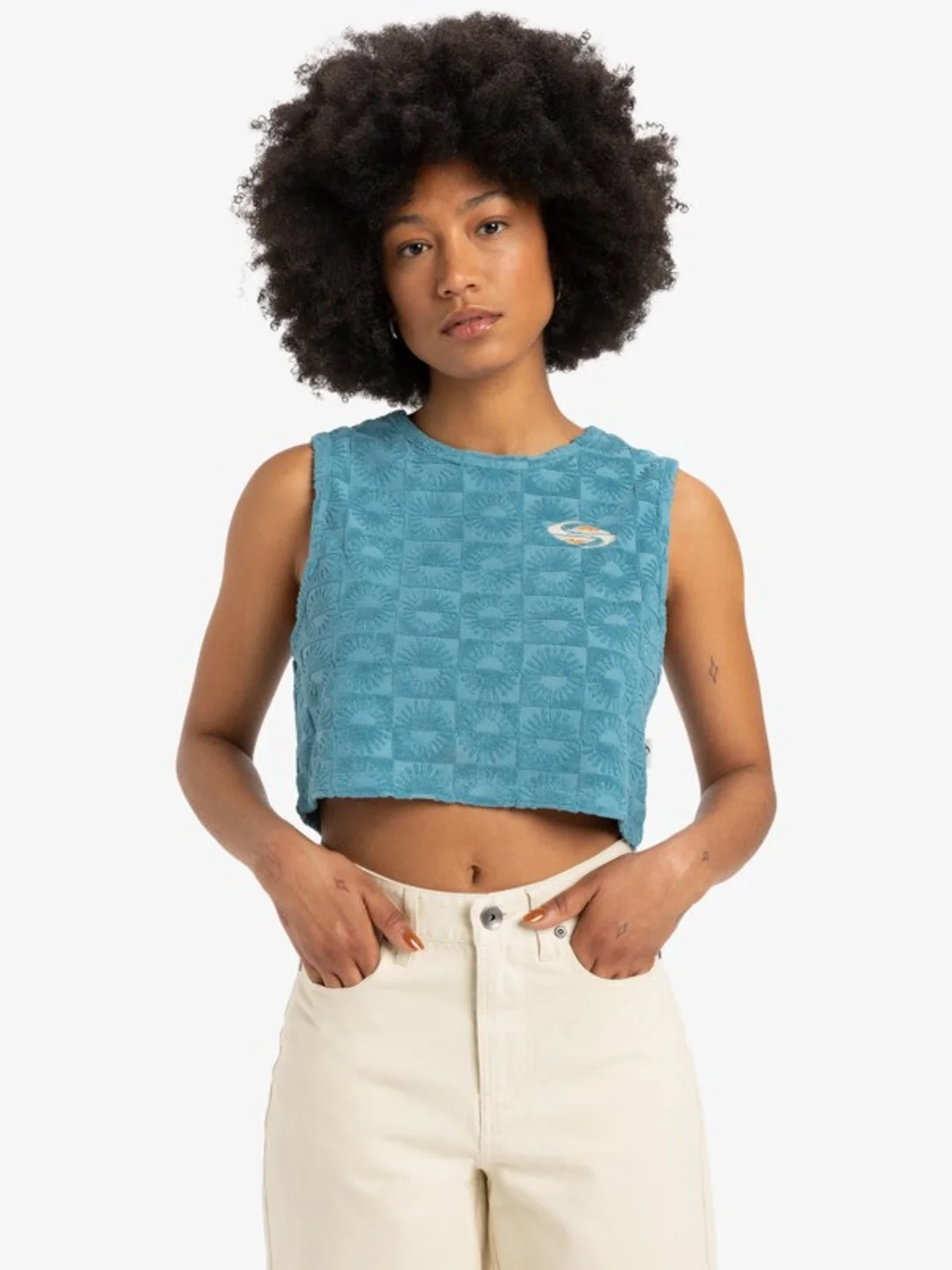 Bermudas - Short 5 poches pour Femme Blanc