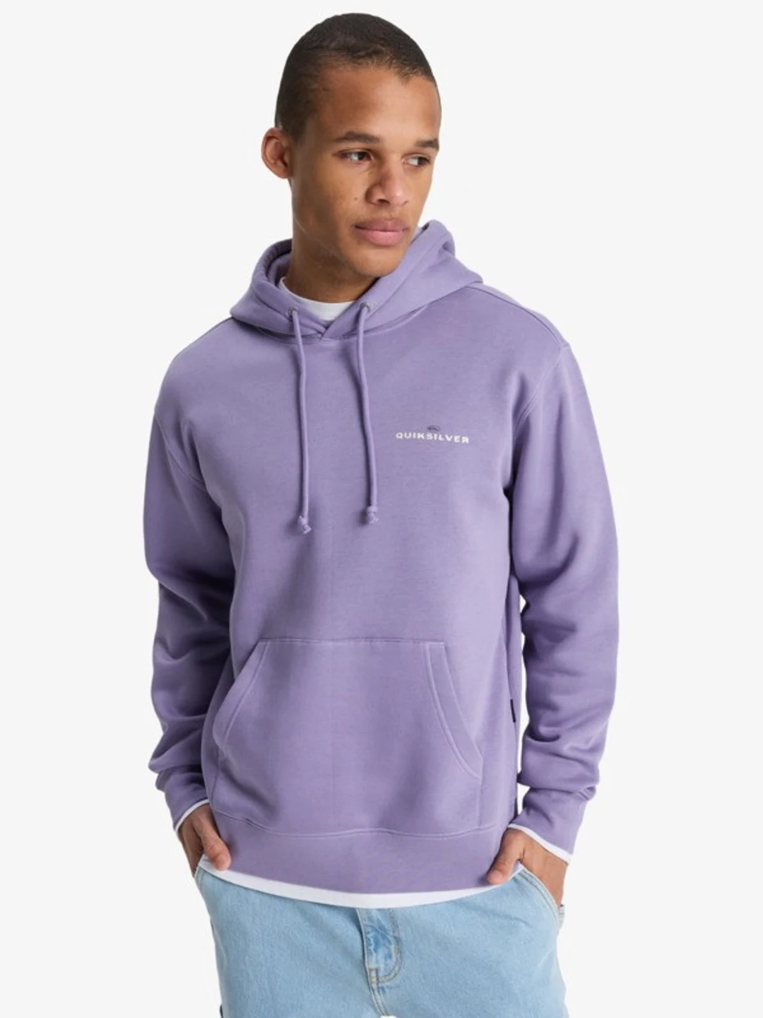 Salt Water Graphic - Sweat à capuche pour Homme Noir