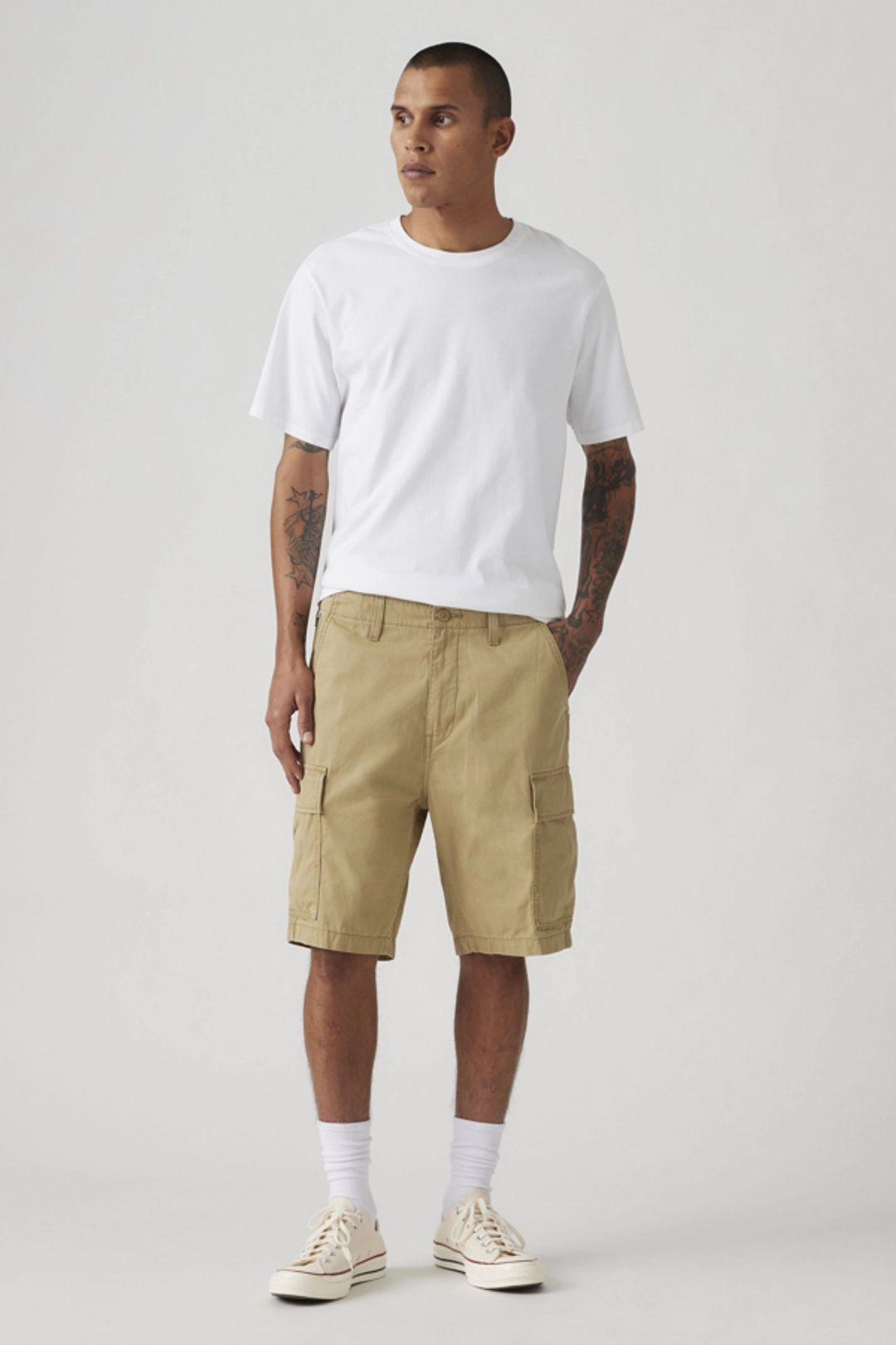 Levi's Carrier Cargo Shorts - Homme - Noir / Meteorite Lightweight - 36 - 2