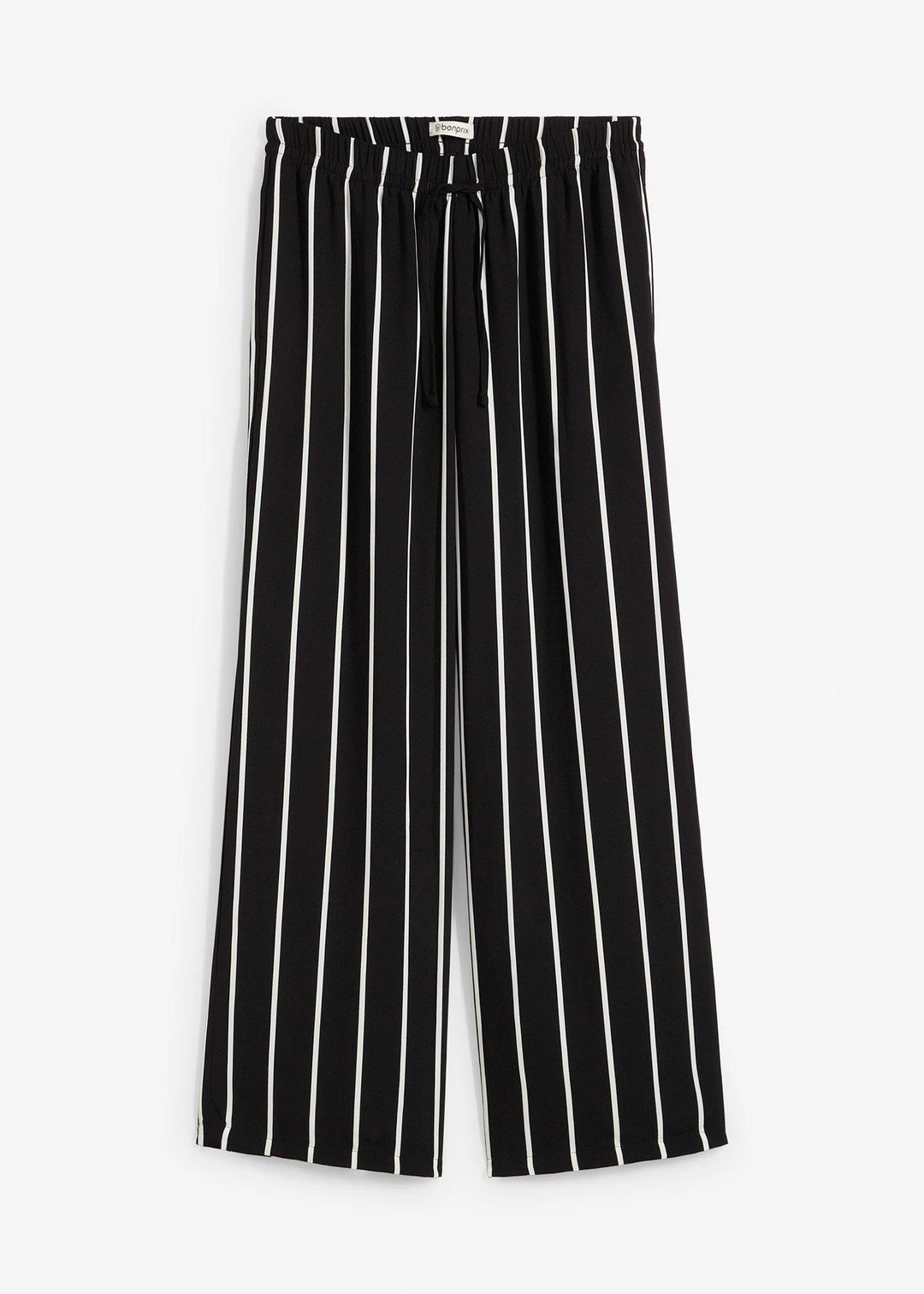 Pantalon large en crêpe léger