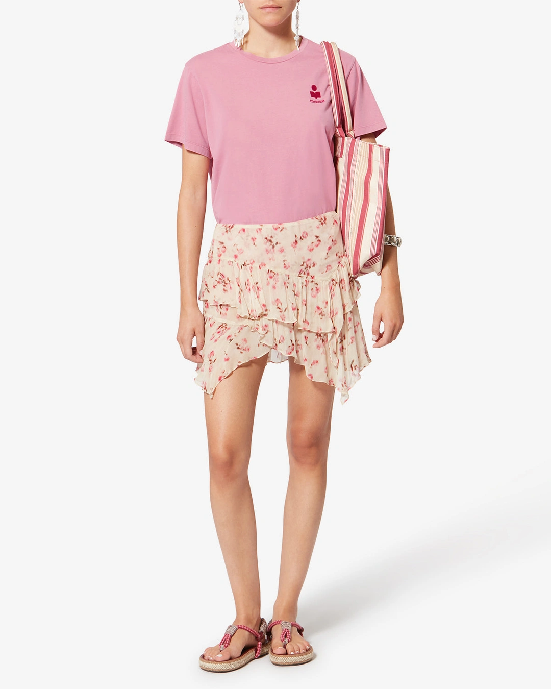 Tee Shirt Aby - Femme - Beurre-écru - Taille XL - Marant Étoile - 4