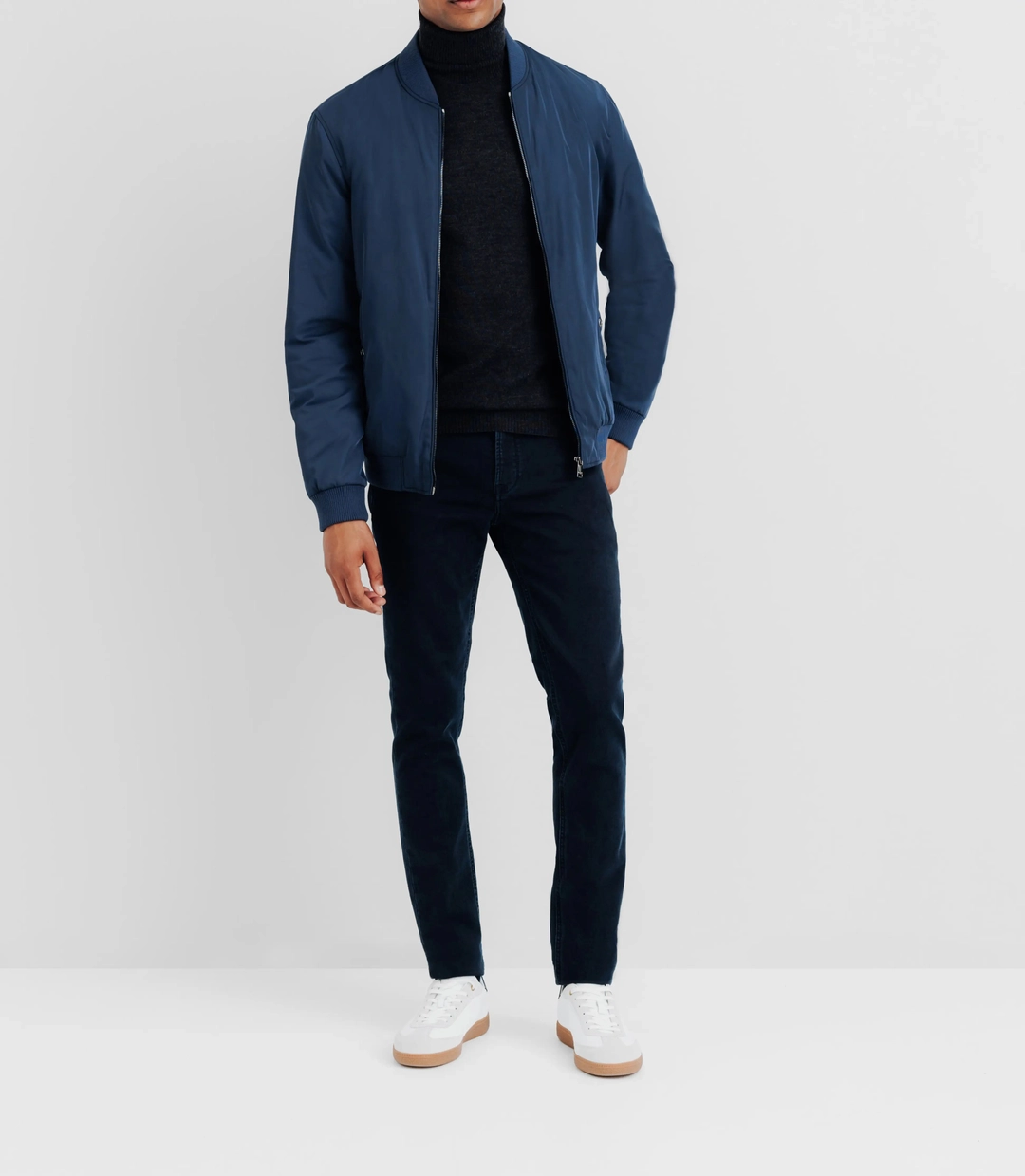 IZAC - Blouson bomber indigo