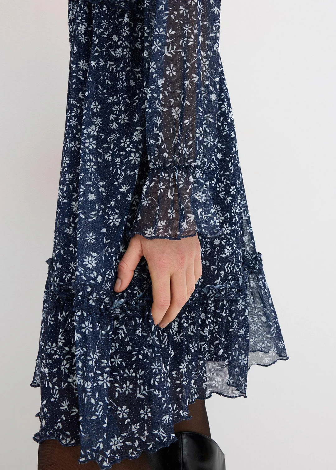 Robe courte en mesh - 3
