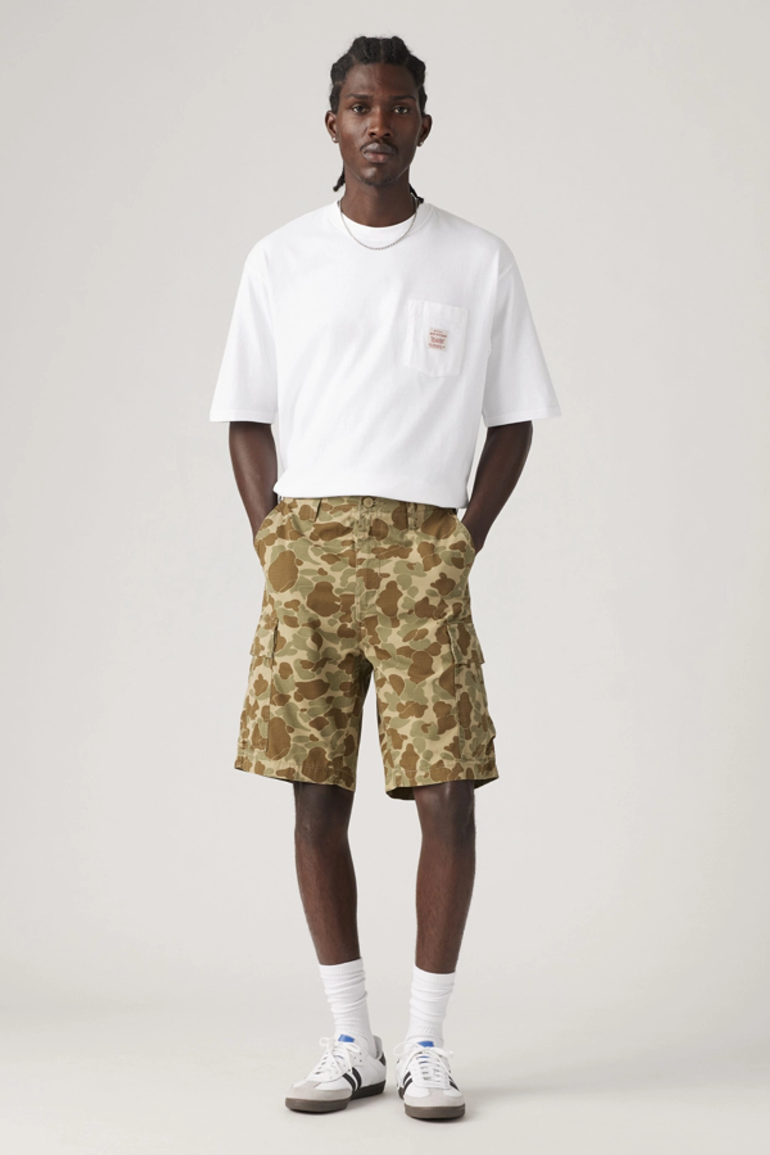 Levi's Carrier Cargo Shorts - Homme - Noir / Meteorite Lightweight - 36 - 2