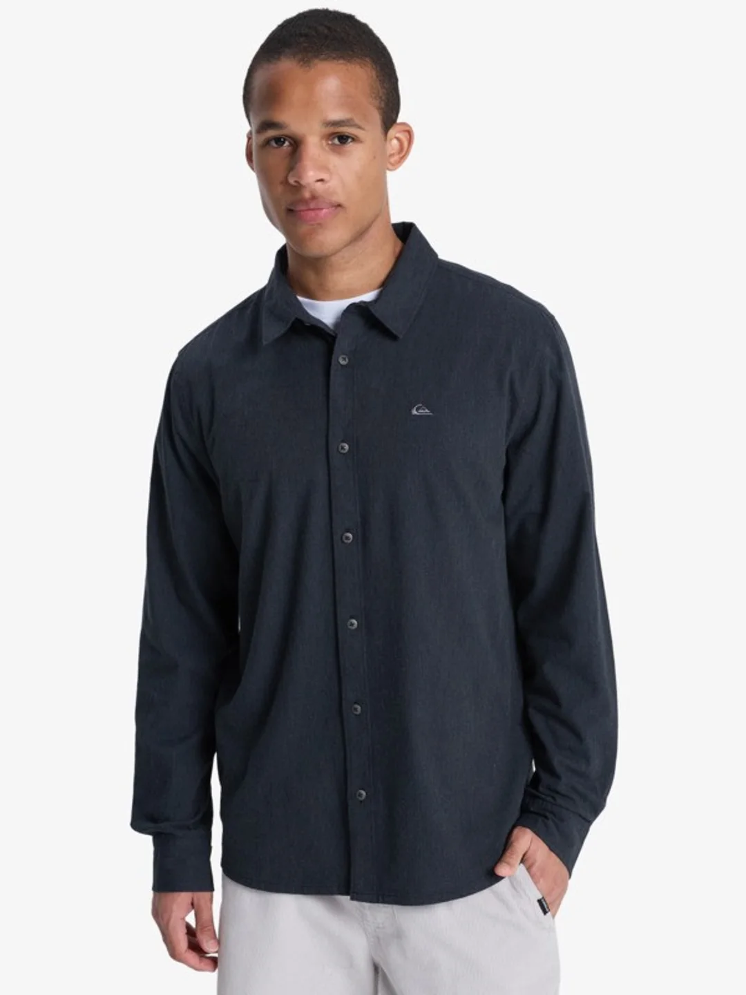 Mw Premium Stretch - Chemise manches longues pour Homme Blanc