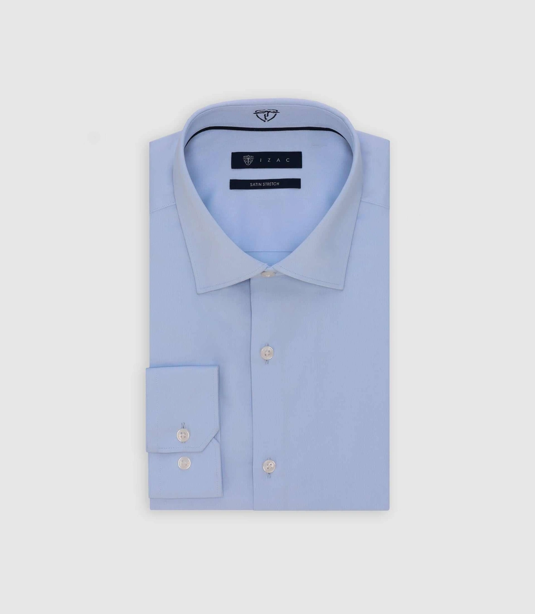 IZAC - Chemise slim ciel