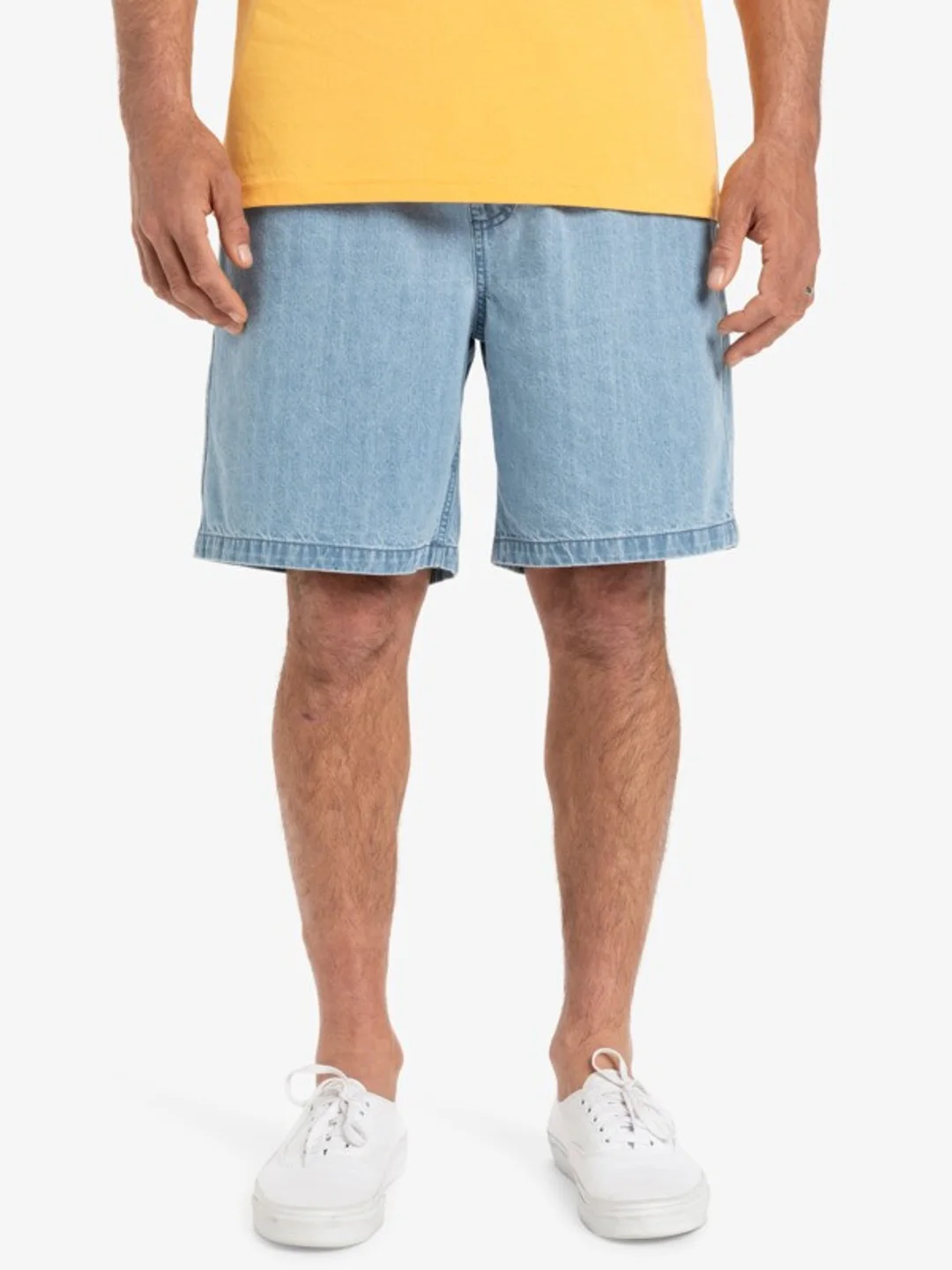 Taxer - Short en denim pour Homme Bleu