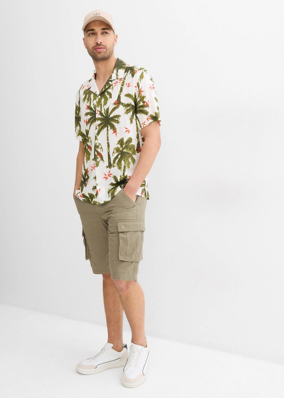 Chemise manches courtes en viscose, loose - 2