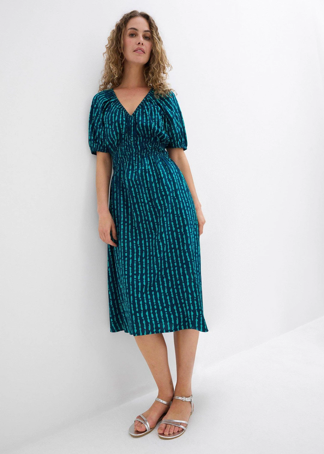 Robe midi en viscose douce - 2