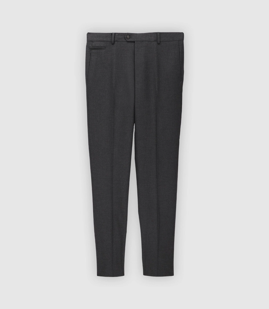 IZAC - Pantalon ville en flanelle gris