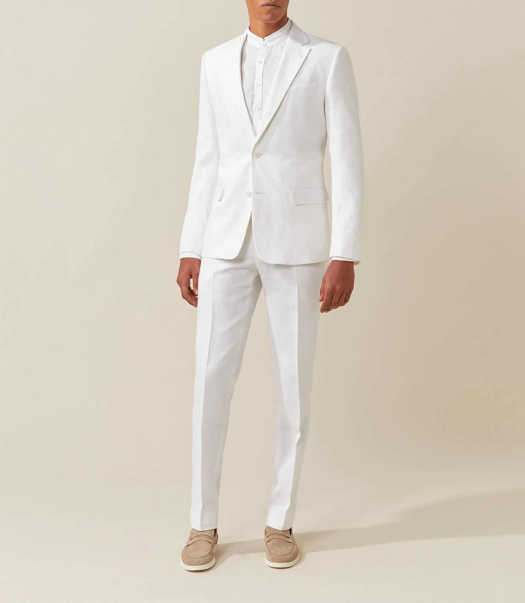 IZAC - Veste de costume blanche ''London''