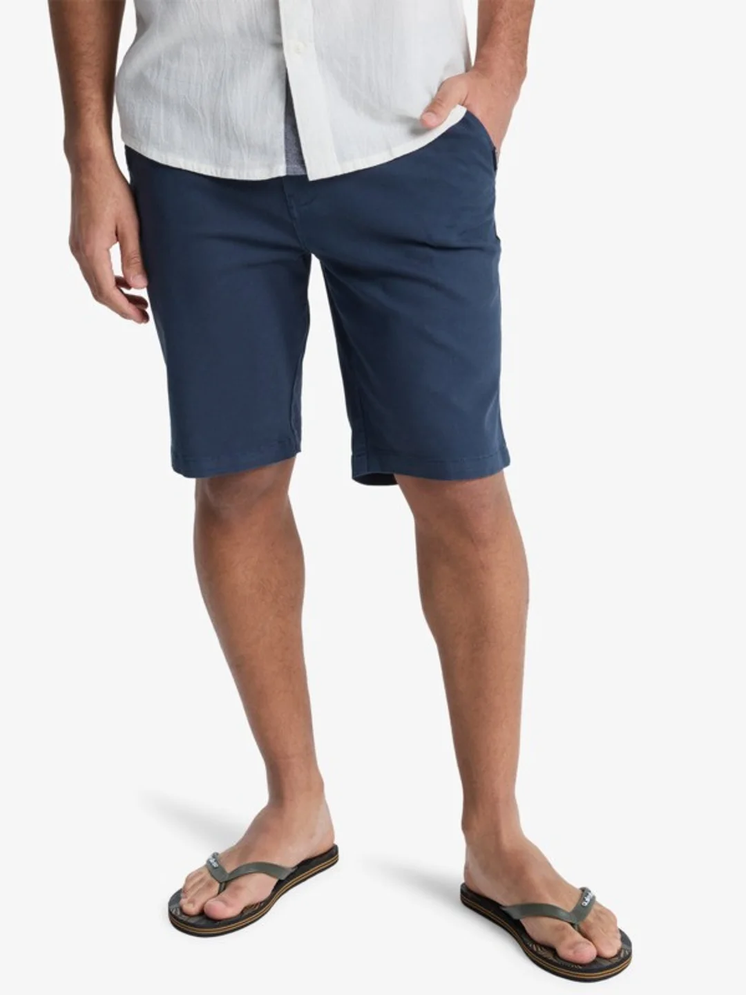 Union Straight 20" - Short en denim pour Homme Noir