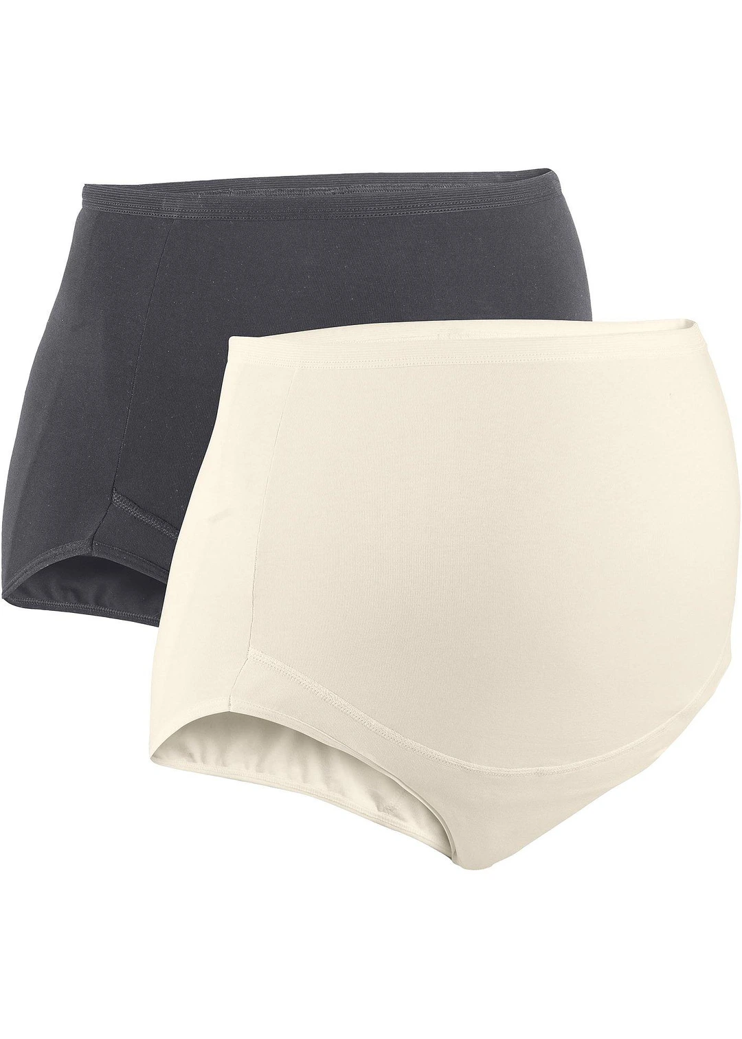 Lot de 2 slips de grossesse en coton
