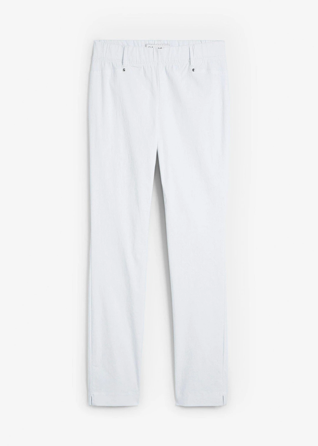 Pantalon extensible à taille élastiquée