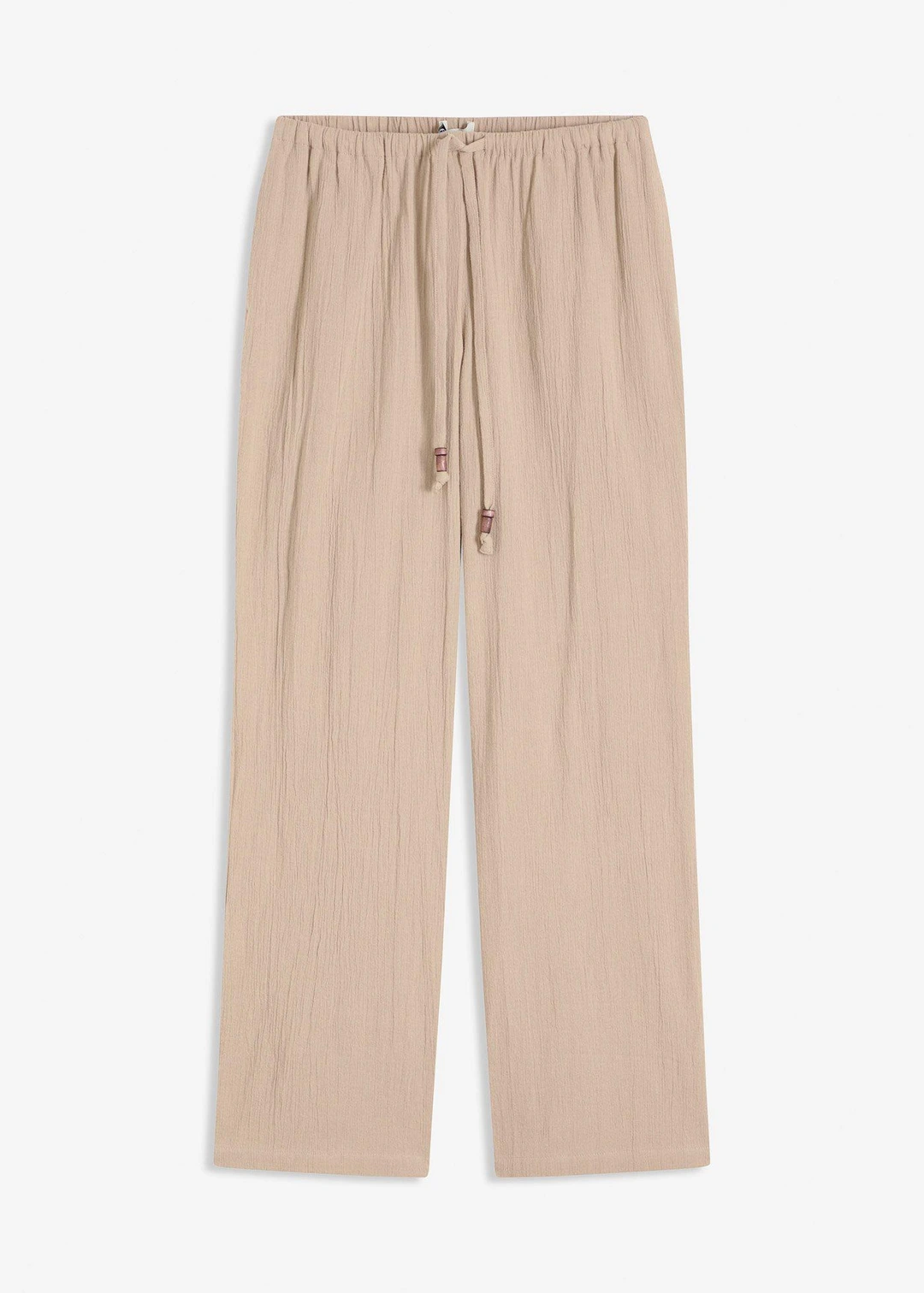Pantalon large, effet froissé