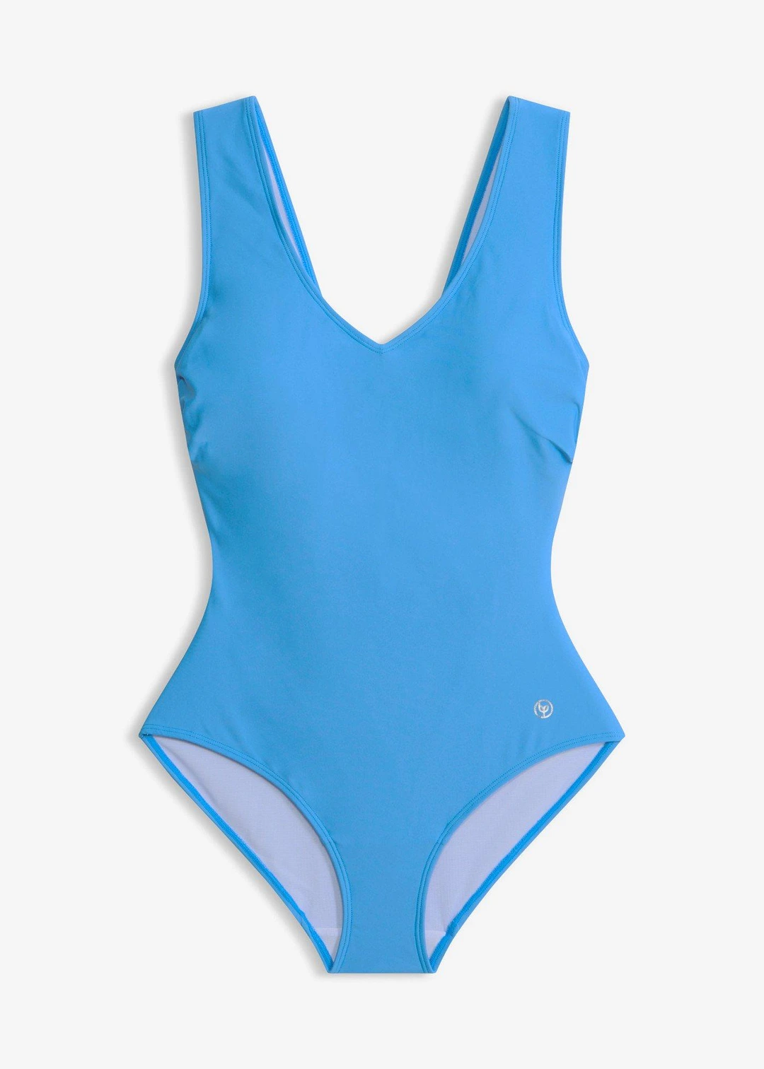 Maillot 1 pièce sculptant à col en V, maintien modéré